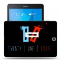 Дизайнерский силиконовый чехол для Samsung Galaxy Tab A 9.7 Twenty One Pilots