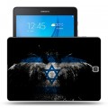 Дизайнерский силиконовый чехол для Samsung Galaxy Tab A 9.7 флаг Израиля