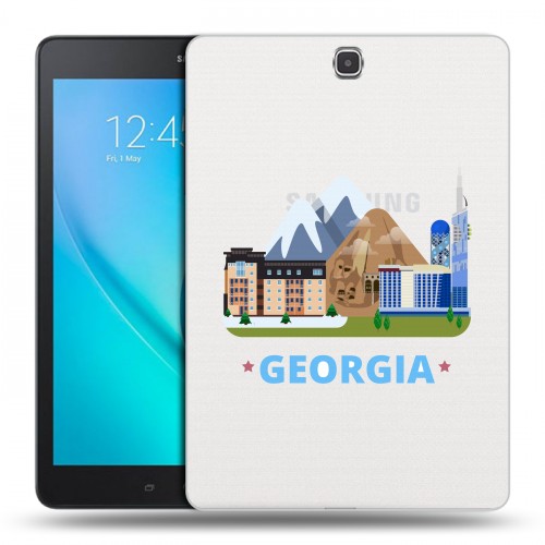 Дизайнерский силиконовый чехол для Samsung Galaxy Tab A 9.7 Грузия