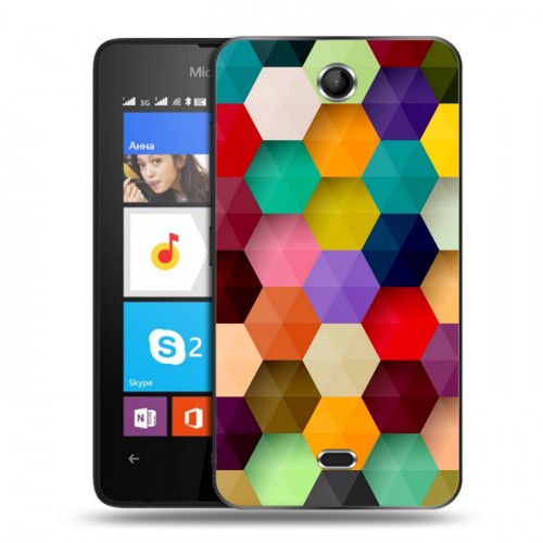Дизайнерский силиконовый чехол для Microsoft Lumia 430 Dual SIM На грани яркости