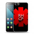 Дизайнерский пластиковый чехол для Huawei Honor 4X Red Hot Chili Peppers