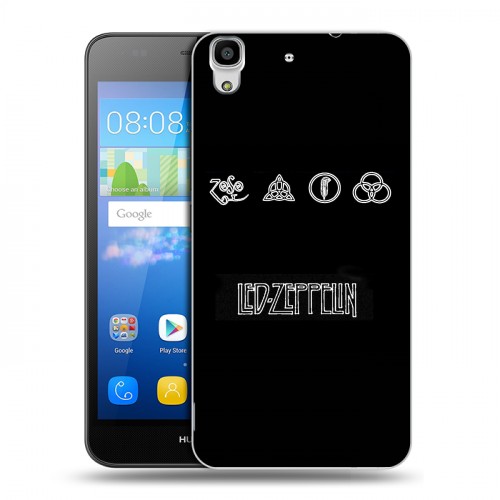 Дизайнерский пластиковый чехол для Huawei Y6