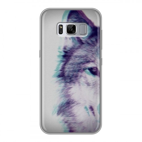 Дизайнерский силиконовый чехол для Samsung Galaxy S8 Plus Волки