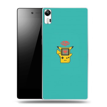 Дизайнерский силиконовый чехол для Lenovo Vibe Shot Pokemo Go (на заказ)