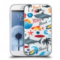 Полупрозрачный дизайнерский пластиковый чехол для Samsung Galaxy Grand Философия серфинга