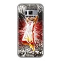 Дизайнерский силиконовый чехол для Samsung Galaxy S8 Plus НБА