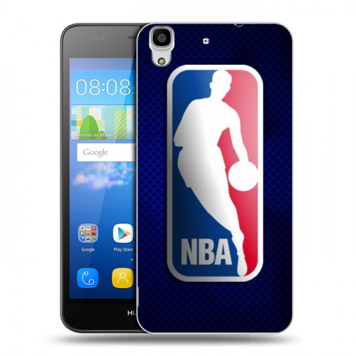 Дизайнерский пластиковый чехол для Huawei Y6 НБА