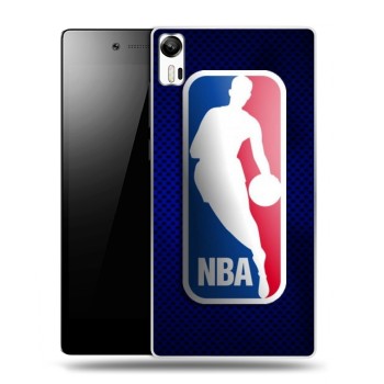 Дизайнерский силиконовый чехол для Lenovo Vibe Shot НБА (на заказ)