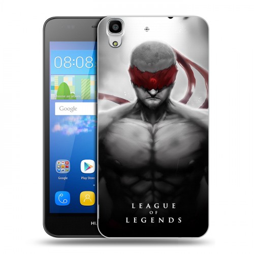 Дизайнерский пластиковый чехол для Huawei Y6 League of Legends
