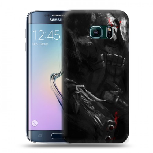 Дизайнерский силиконовый чехол для Samsung Galaxy S6 Edge Overwatch