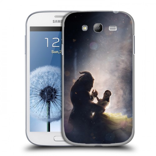 Дизайнерский пластиковый чехол для Samsung Galaxy Grand Красавица и Чудовище