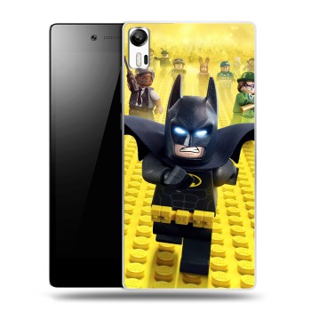 Дизайнерский силиконовый чехол для Lenovo Vibe Shot Лего Бэтмен (на заказ)