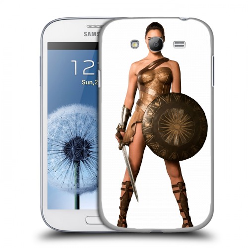 Дизайнерский пластиковый чехол для Samsung Galaxy Grand Чудо-женщина