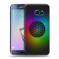 Дизайнерский силиконовый чехол для Samsung Galaxy S6 Edge Coldplay