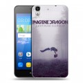 Дизайнерский пластиковый чехол для Huawei Y6 Imagine Dragons