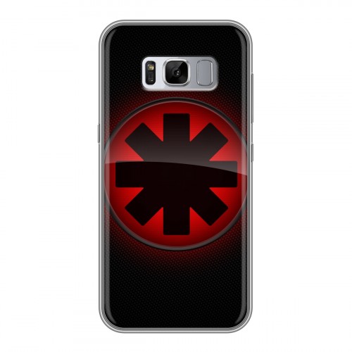 Дизайнерский силиконовый чехол для Samsung Galaxy S8 Plus Red Hot Chili Peppers