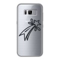 Полупрозрачный дизайнерский пластиковый чехол для Samsung Galaxy S8 Plus Стикеры к Дню Победы