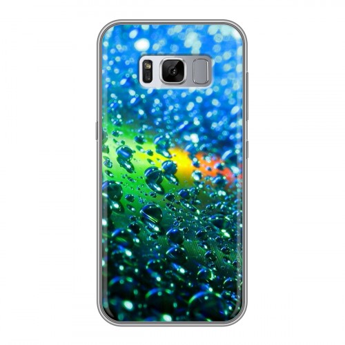 Дизайнерский силиконовый чехол для Samsung Galaxy S8 Plus Абстракции Капли
