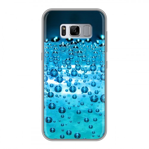 Дизайнерский силиконовый чехол для Samsung Galaxy S8 Plus Абстракции Капли