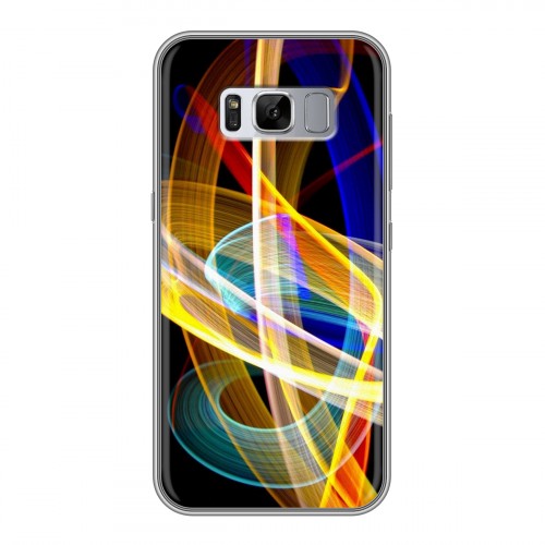 Дизайнерский силиконовый чехол для Samsung Galaxy S8 Plus Красочные абстракции
