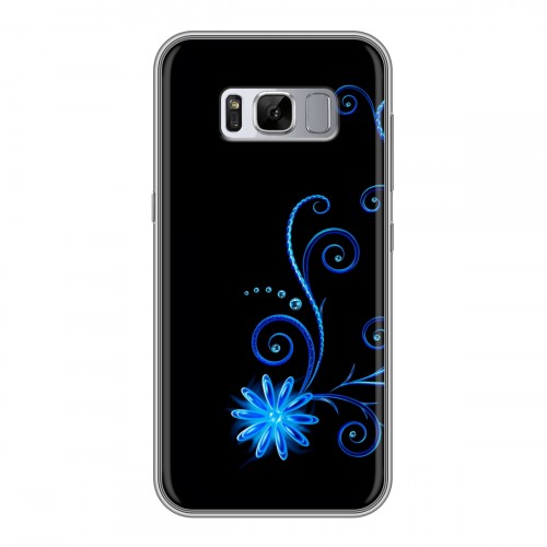Дизайнерский силиконовый чехол для Samsung Galaxy S8 Plus Абстракции Неон