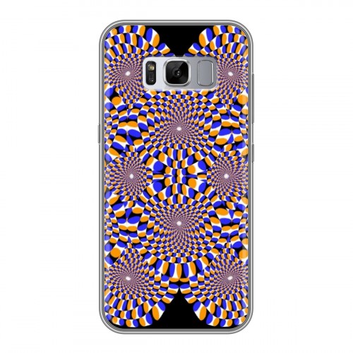 Дизайнерский силиконовый чехол для Samsung Galaxy S8 Plus Оптические иллюзии