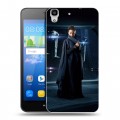Дизайнерский пластиковый чехол для Huawei Y6 Star Wars : The Last Jedi