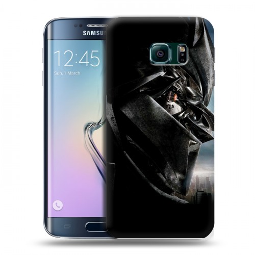 Дизайнерский силиконовый чехол для Samsung Galaxy S6 Edge Трансформеры