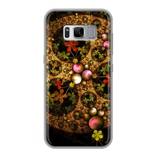 Дизайнерский силиконовый чехол для Samsung Galaxy S8 Plus Абстракции Фрактал
