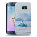Дизайнерский силиконовый чехол для Samsung Galaxy S6 Edge айсберг