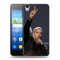 Дизайнерский пластиковый чехол для Huawei Y6 Eminem
