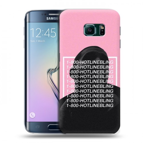 Дизайнерский пластиковый чехол для Samsung Galaxy S6 Edge drake