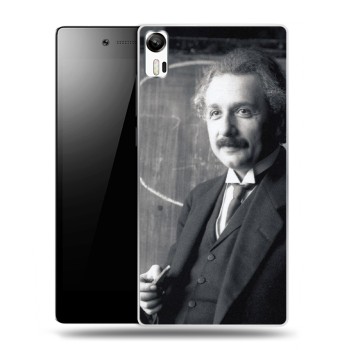 Дизайнерский силиконовый чехол для Lenovo Vibe Shot Альберт Эйнштейн (на заказ)