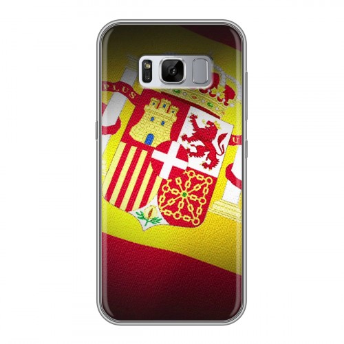 Дизайнерский силиконовый чехол для Samsung Galaxy S8 Plus флаг Испании