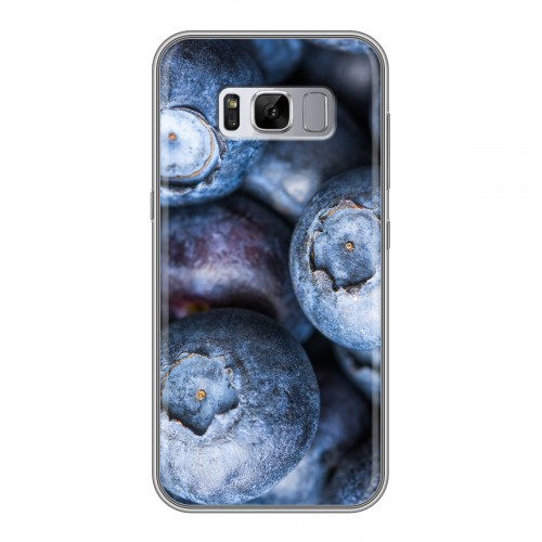 Дизайнерский силиконовый чехол для Samsung Galaxy S8 Plus Ягоды