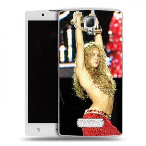 Дизайнерский пластиковый чехол для Lenovo A2010 Shakira