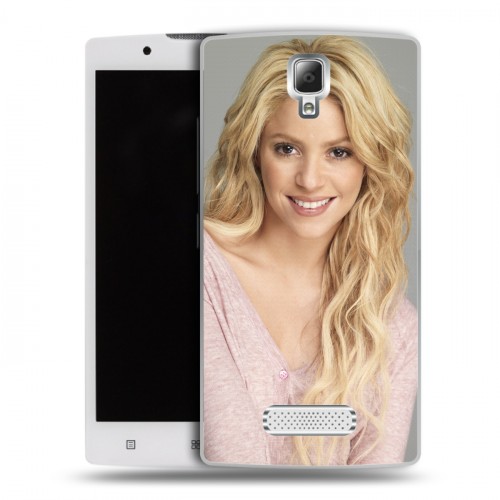Дизайнерский пластиковый чехол для Lenovo A2010 Shakira