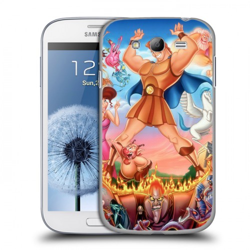 Дизайнерский пластиковый чехол для Samsung Galaxy Grand Геркулес