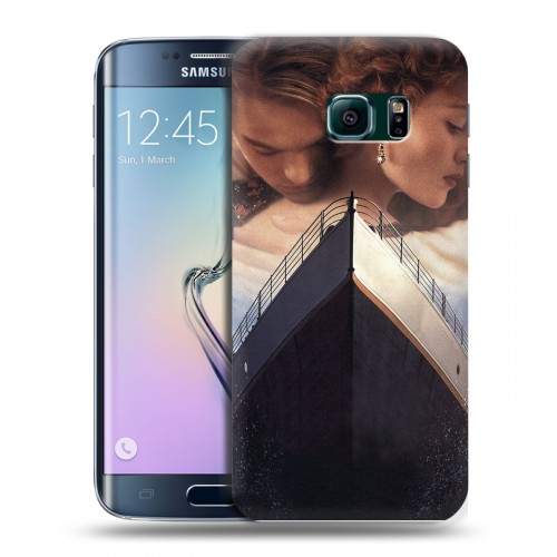 Дизайнерский силиконовый чехол для Samsung Galaxy S6 Edge Титаник