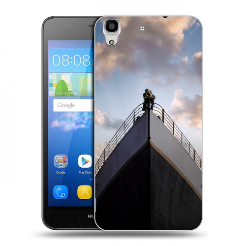 Дизайнерский пластиковый чехол для Huawei Y6 Титаник