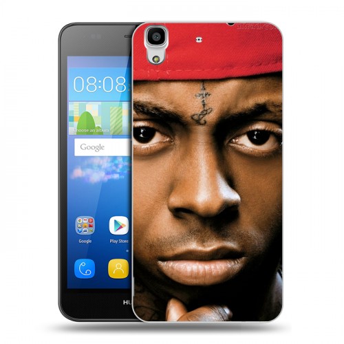 Дизайнерский пластиковый чехол для Huawei Y6 Lil Wayne