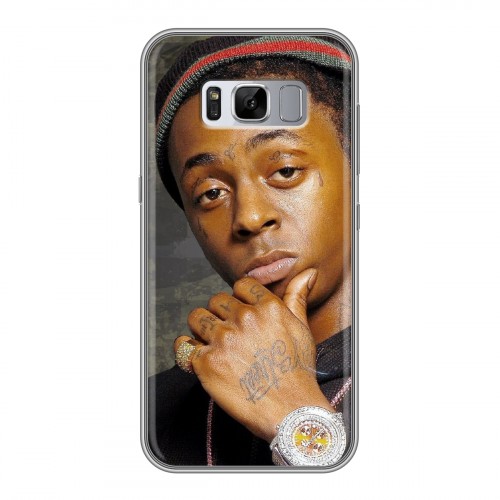 Дизайнерский силиконовый чехол для Samsung Galaxy S8 Plus Lil Wayne