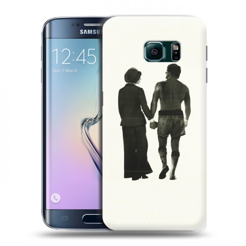 Дизайнерский силиконовый чехол для Samsung Galaxy S6 Edge Рокки