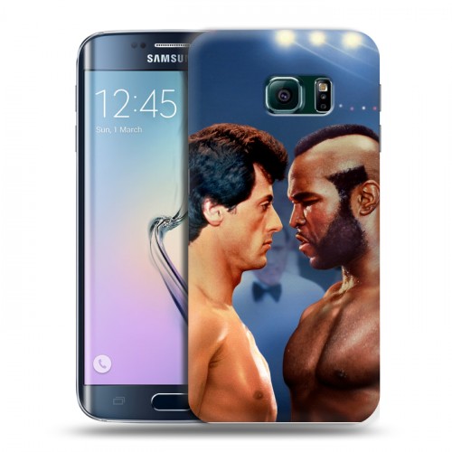 Дизайнерский силиконовый чехол для Samsung Galaxy S6 Edge Рокки