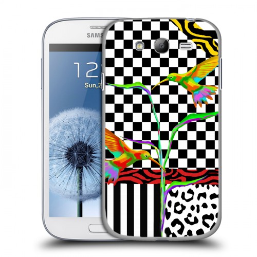 Дизайнерский пластиковый чехол для Samsung Galaxy Grand Монопринты