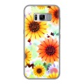 Дизайнерский силиконовый чехол для Samsung Galaxy S8 Plus Органические цветы