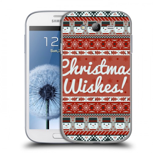 Дизайнерский пластиковый чехол для Samsung Galaxy Grand Рождественный ацтек
