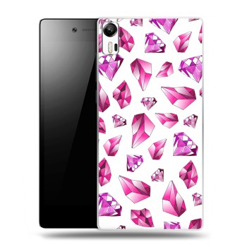Дизайнерский силиконовый чехол для Lenovo Vibe Shot Розовая империя (на заказ)