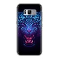 Дизайнерский силиконовый чехол для Samsung Galaxy S8 Plus Ультрафиолетовые животные