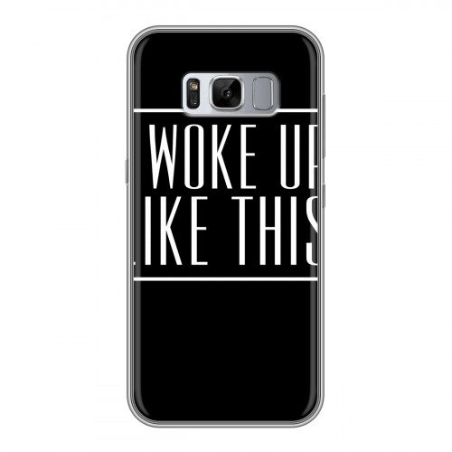Дизайнерский силиконовый чехол для Samsung Galaxy S8 Plus Черно-белые тенденции